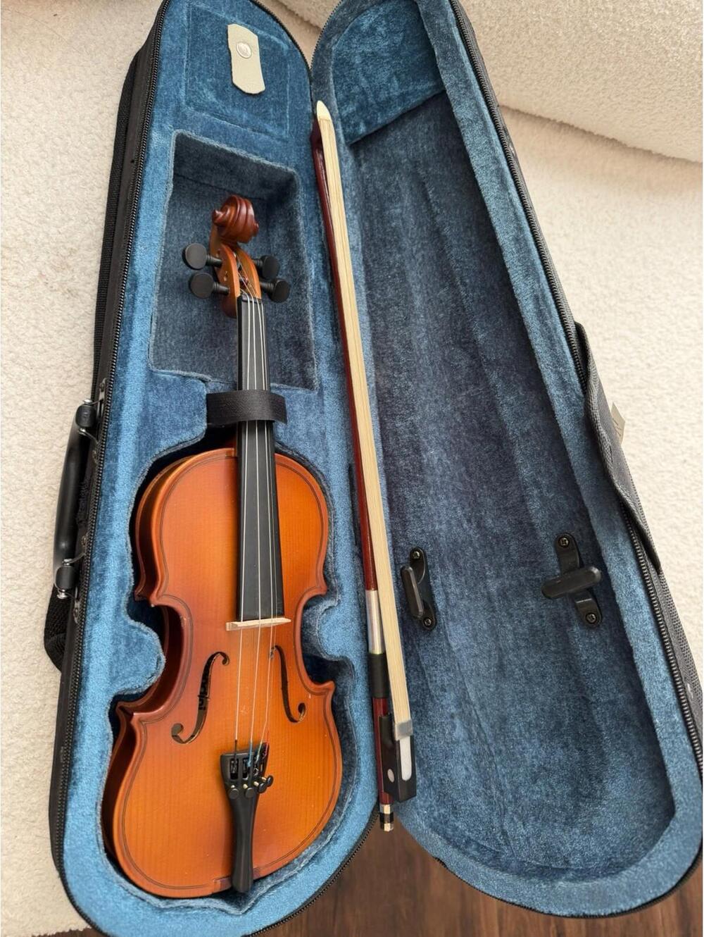 Cecilio 1/2 Size Violin Outfit w Case Bow Rosin EXTRA Strings Student Beginner